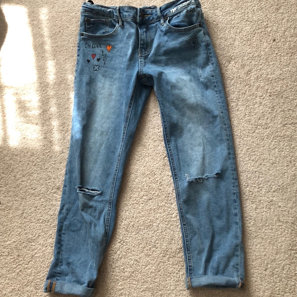 lucky brand boyfriend jeans